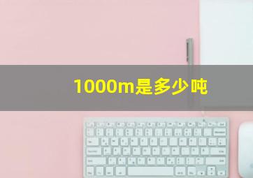 1000m是多少吨