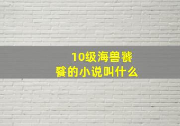 10级海兽饕餮的小说叫什么