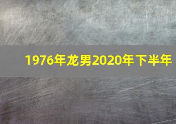 1976年龙男2020年下半年