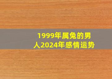 1999年属兔的男人2024年感情运势