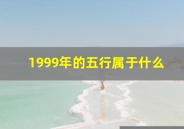 1999年的五行属于什么