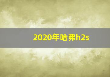 2020年哈弗h2s