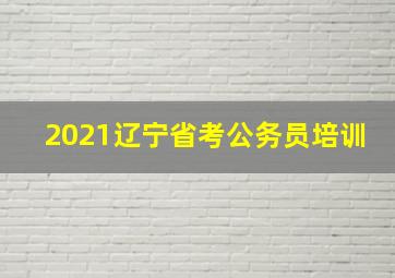 2021辽宁省考公务员培训