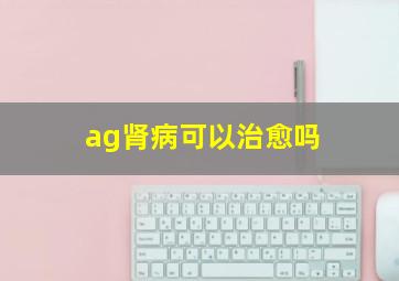 ag肾病可以治愈吗