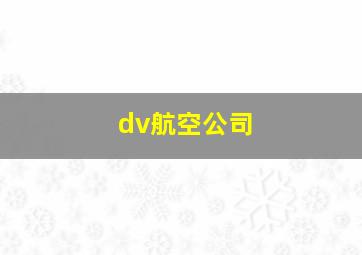 dv航空公司