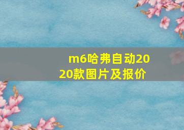 m6哈弗自动2020款图片及报价