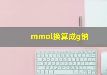 mmol换算成g钠