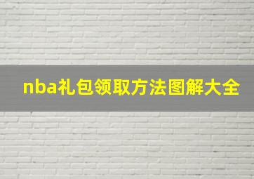 nba礼包领取方法图解大全