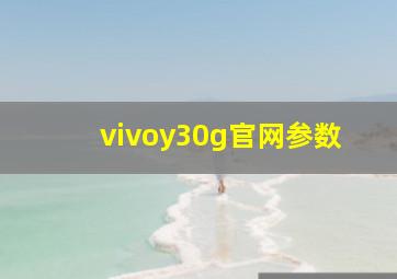 vivoy30g官网参数