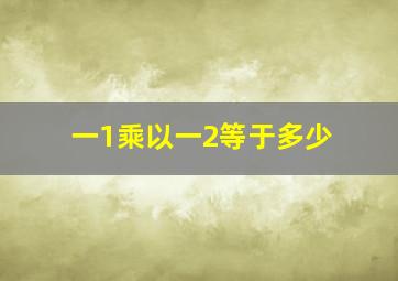 一1乘以一2等于多少