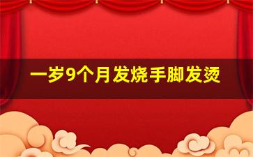 一岁9个月发烧手脚发烫