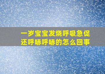 一岁宝宝发烧呼吸急促还呼哧呼哧的怎么回事