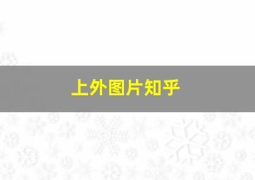 上外图片知乎