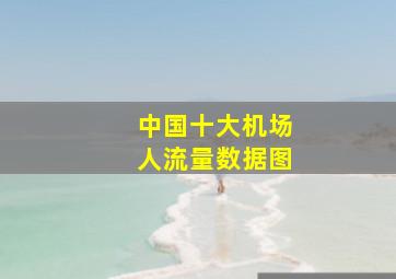 中国十大机场人流量数据图