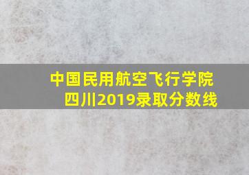 中国民用航空飞行学院四川2019录取分数线