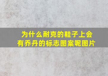 为什么耐克的鞋子上会有乔丹的标志图案呢图片