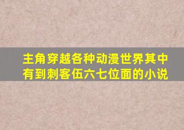 主角穿越各种动漫世界其中有到刺客伍六七位面的小说