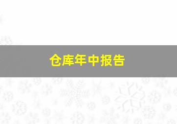 仓库年中报告