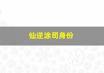 仙逆涂司身份