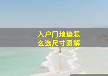 入户门地垫怎么选尺寸图解