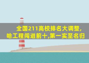 全国211高校排名大调整,哈工程闯进前十,第一实至名归