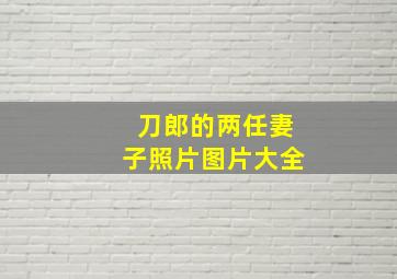 刀郎的两任妻子照片图片大全