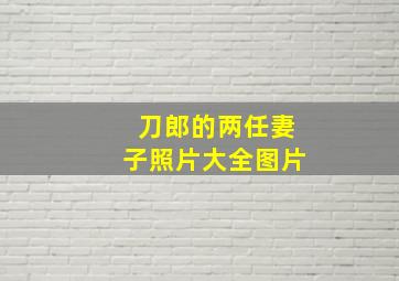 刀郎的两任妻子照片大全图片