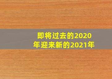 即将过去的2020年迎来新的2021年