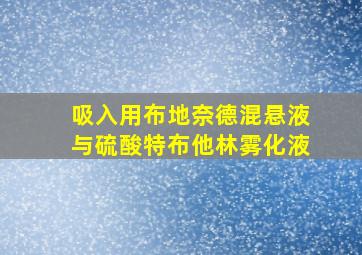 吸入用布地奈德混悬液与硫酸特布他林雾化液