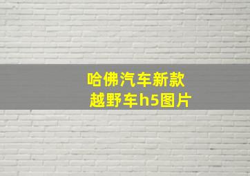 哈佛汽车新款越野车h5图片