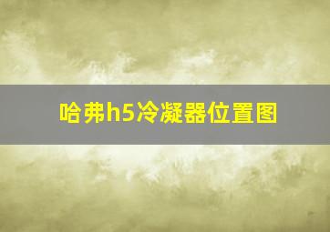 哈弗h5冷凝器位置图