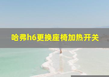 哈弗h6更换座椅加热开关