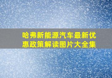 哈弗新能源汽车最新优惠政策解读图片大全集