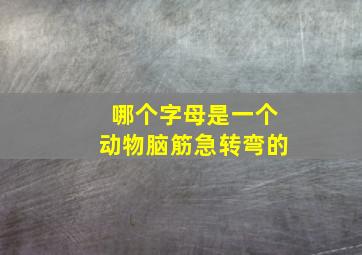 哪个字母是一个动物脑筋急转弯的