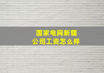 国家电网新疆公司工资怎么样