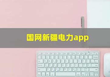 国网新疆电力app