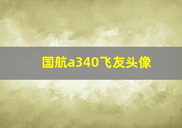 国航a340飞友头像