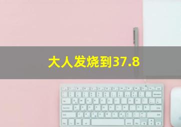 大人发烧到37.8