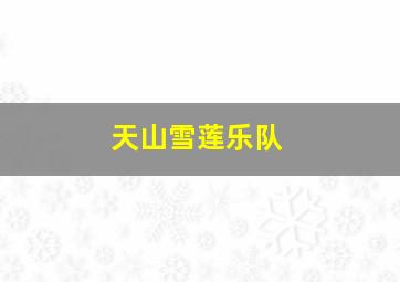 天山雪莲乐队