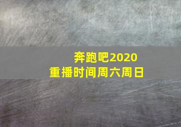 奔跑吧2020重播时间周六周日