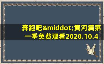 奔跑吧·黄河篇第一季免费观看2020.10.4