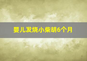 婴儿发烧小柴胡6个月