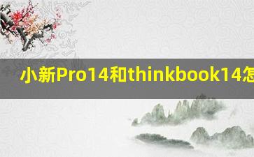 小新Pro14和thinkbook14怎么选