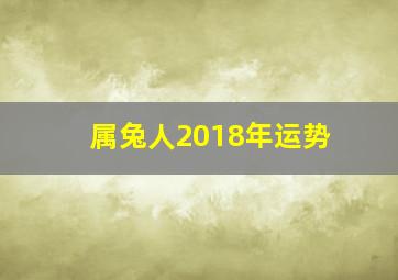 属兔人2018年运势