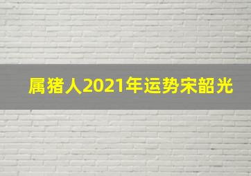 属猪人2021年运势宋韶光