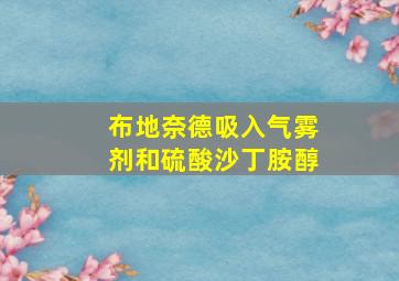 布地奈德吸入气雾剂和硫酸沙丁胺醇