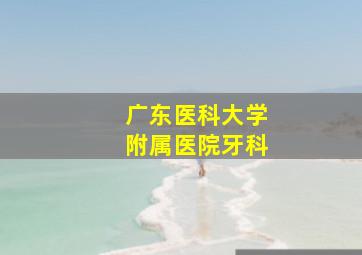 广东医科大学附属医院牙科