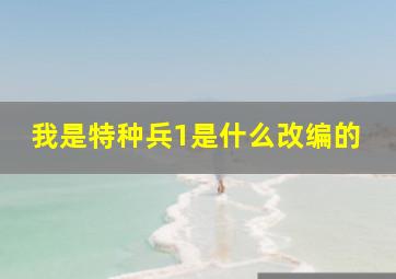 我是特种兵1是什么改编的