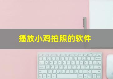 播放小鸡拍照的软件