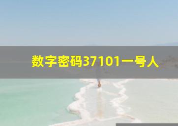 数字密码37101一号人